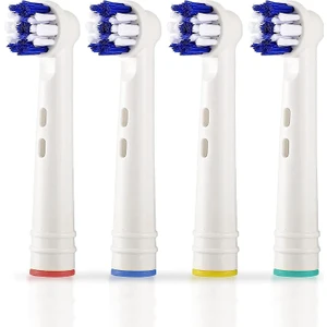 Pi & Go Pi&go Oral B Şarjlı Diş Fırçası Uyumlu Yedek Başlık - Elektrikli Diş Fırçası Yedek Başlığı, 4 Adet