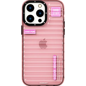 iPhone 14 Pro Uyumlu Kılıf Şeffaf Renkli Tasarım Youngkit Fluorite Serisi Kapak