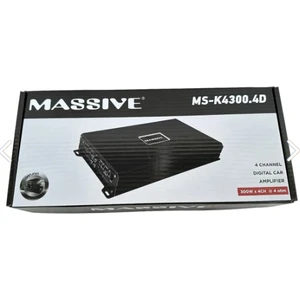 MS-K4300.4D 4X300W Rms Profesyonel Oto Amfi