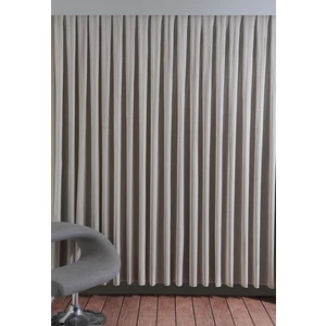 Salon ve Oturma Odalası Perdesi Gerçek Keten Dokuma Tül 1/3 Sık Pileli Yeni Sezon