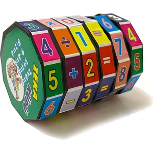 Matematik Küpü Renkli Zeka Küpü