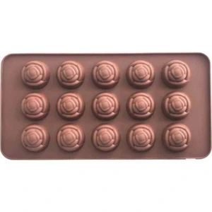 Pastry Çikolata Kalıbı - Silikon - Çiçek (Cık-11