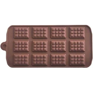 Pastry Çikolata Kalıbı - Silikon - Mini Tablet (Mnt-12)