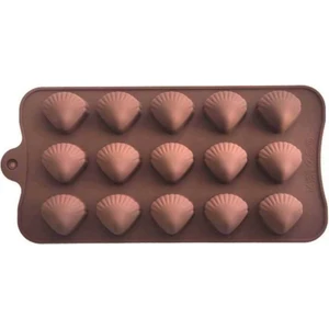 Pastry Çikolata Kalıbı - Silikon - Midye (Mıd-13)