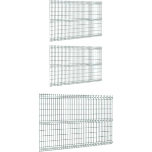 Panel Çit Market Pcm 3'lü Panel Çit Teli 150X250 cm Çift Telli Avantaj Paketi (7,5 Metre)
