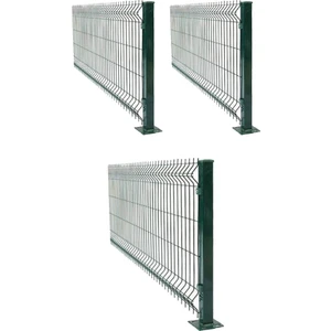 Panel Çit Market Pcm 3'lü Panel Çit Takım 75X250 cm Çift Telli (7,5 Metre)