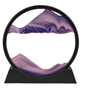 Keyfim Shop Kişiye Özel 3D Hareketli Sandscape Kum Saati Dekoratif