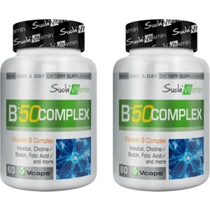 Suda Vitamin Bigjoy Suda Vitamin B-50 Complex 60 Kapsül 2 Adet