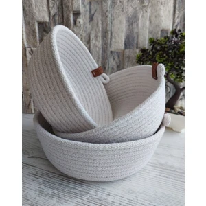 Secem Boutique 3'lüsepet, Düzenleyici Sepet, Hasırsepet, Banyosepeti