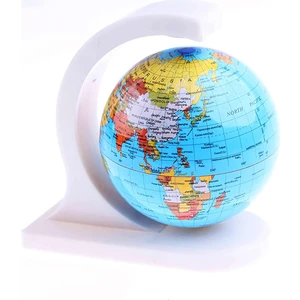 Magical Globe Manyetik Stantlı Etrafında Dönen Sihirli Dünya Yerküre Ofis Konsol Vitrin Süsü Biblo
