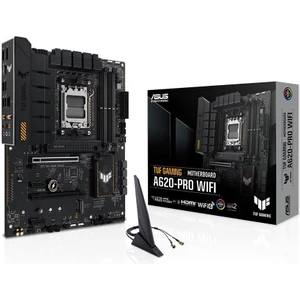 Tuf Gamıng A620-Pro Wıfı Amd A620 Am5 Ddr5 6400 Dp Hdmı Çift M2 Usb3.2 Ax Wifi + Bt Aura Rgb 2.5Gbit Lan Atx (Tuf Gamıng A620-Pro Wıfı) Anakart