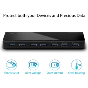 UH700 7 Port 5gbps USB 3.0 Hub