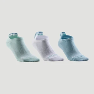 Artengo Tenis Çorabı Kısa Konç Unisex 3 Çift Beyaz Yeşil Rs 160