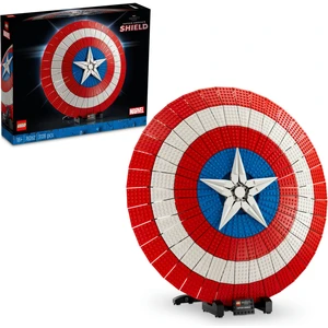 LEGO® Marvel Kaptan Amerika'nın Kalkanı 76262 - Yetişkinler için Koleksiyonluk Yaratıcı Model Yapım Seti (3128 Parça)