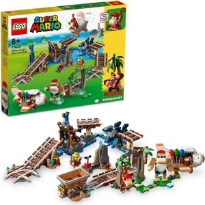 LEGO® Super Mario™ Diddy Kong'un Maden Arabası Ek Macera Seti 71425 - 8 Yaş ve Üzeri Çocuklar Için Yaratıcı Oyuncak Yapım Seti (1157 Parça)