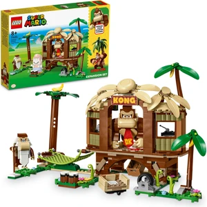 LEGO® Super Mario™ Donkey Kong'un Ağaç Evi Ek Macera Seti 71424 - 8 Yaş ve Üzeri Çocuklar Için Yaratıcı Oyuncak Yapım Seti (555 Parça)