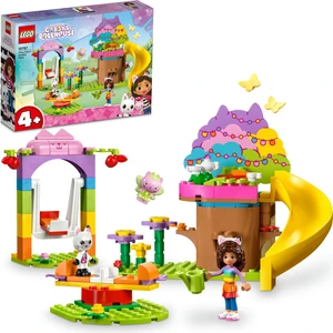 LEGO® Peri Kedi'nin Bahçe Partisi 10787 - 4 Yaş ve Üzeri Çocuklar için Ağaç Ev İçeren Gabby#s Dollhouse Yaratıcı Oyuncak Yapım Seti (130 Parça)