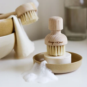 Beige & Stone Bulaşık & Sebze Fırçası