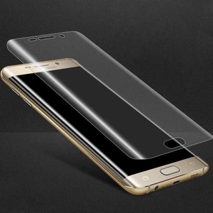 Samsung Galaxy S7 Edge Tam Kaplayan Ekran Koruyucu Esnek Pet Jelatin