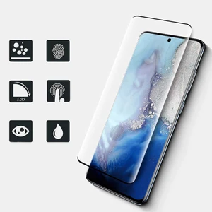 Samsung Galaxy S20 Plus Tam Kaplayan Ekran Koruyucu Esnek Pet Jelatin