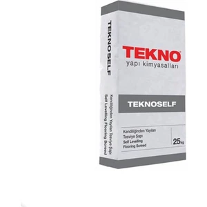 Kendiliğinden Yayılan Tesviye Şapı - 25 Kg