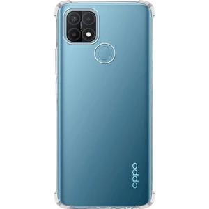 Oppo A15 Kapak Şeffaf Antishock Köşe Korumalı Silikon Kılıf