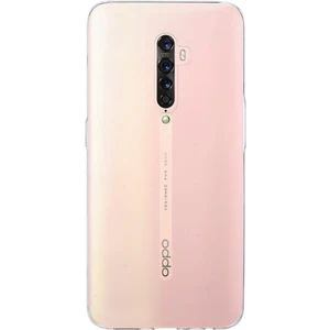 Oppo Reno 2 Kapak 1mm Süper Silikon Şeffaf Kılıf