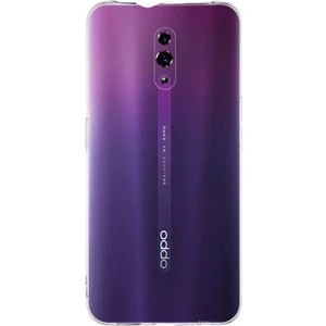 Caseart Oppo Reno Kapak 1mm Süper Silikon Şeffaf Kılıf