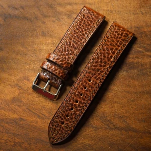 Craft Kahverengi Full Dikişli Deri El Yapımı Kordon