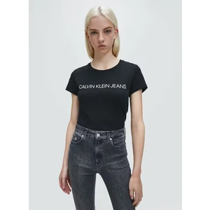 Calvin Klein Kadın Institutional Logo Slim T-Shirt