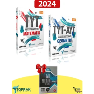 Toprak Yayıncılık Tyt Matematik ve Tyt Ayt Geometri Soru Bankası Hediyeli Set