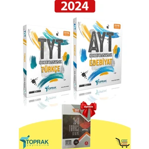 Toprak Yayıncılık Tyt Türkçe-Ayt Edebiyat Seti Hediyeli!