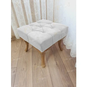45 x 45 Kapitoneli Kapı Önü Ayak Ucu Puf Gold Ayak