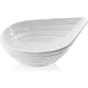 Kırılmaz Damla Çerezlik 6 Adet 16X12 cm Beyaz TR260W