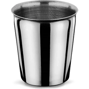 Abnturk Paslanmaz Çelik Bardak Standart Boy 8,5 cm 3 Adet