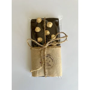 Beechocolate Fındıklı Hurma Özlü El Yapımı Özel Tasarım Bitter Çikolata-Rafine Şekersiz, Vegan