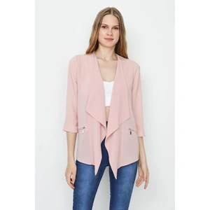 Select Moda Kadın Asimetrik Kesim Ince Ceket