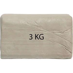 Beyaz Seramik Hamuru 3 kg Kil Seramik Çamuru