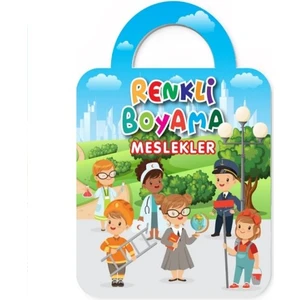 Baloon Kids Renkli Boyama-Meslekler