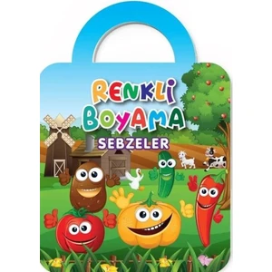 Baloon Kids Renkli Boyama-Sebzeler