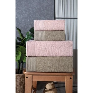 Gala 4'lü Banyo Havlusu | Havlu Takımı | Havlu | Havlu Seti I Hamam Seti I Çeyiz Havlusu