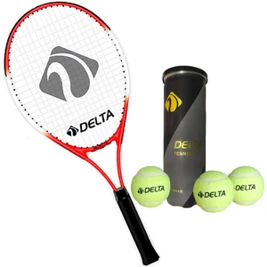 Max Joys 21 İnç Çocuk Tenis Raketi + Çantası + Vakumlu Tüpte 3 Adet Tenis Maç Topu Seti