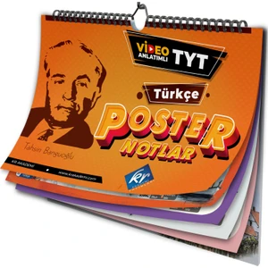 Kr Akademi Yayınları TYT Türkçe Poster Notlar