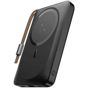 Rock P89 10.000 Mah 20W Magsafe Kablosuz Şarjlı Powerbank Siyah