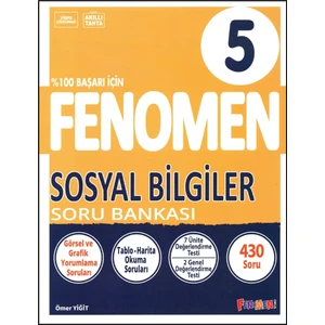 Fenomen Yayıncılık Fenomen 5. Sınıf Sosyal Bilgiler Soru Bankası
