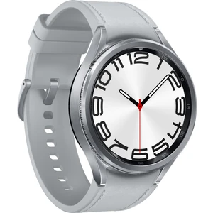 Galaxy Watch6 Classic Akıllı Saat Gümüş 47MM SM-R960NZSATUR (Samsung Türkiye Garantili)