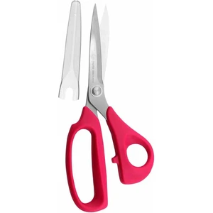 V5210 Kılıflı Pembe Plastik Saplı Kumaş Kesim Makası 21 Cm