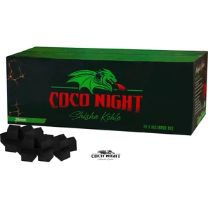 Coco Night (Tanıtım) 20KG Hindistan Cevizi Küp MANGAL Kömürü 26MM