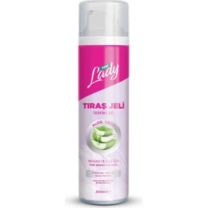 Lady Tıraş Jeli Aloe Vera 200 ml
