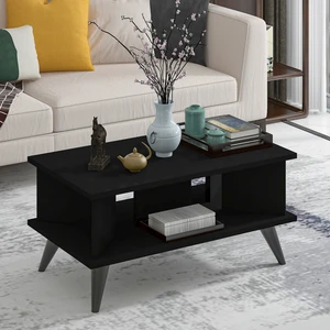 Newline Mobilya Galipol Orta Sehpa 80 cm  Siyah Renk